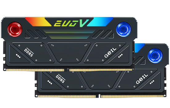 Memória DDR5 Geil Polaris RGB, 32GB (2x16GB), 5600MHz, Grey 